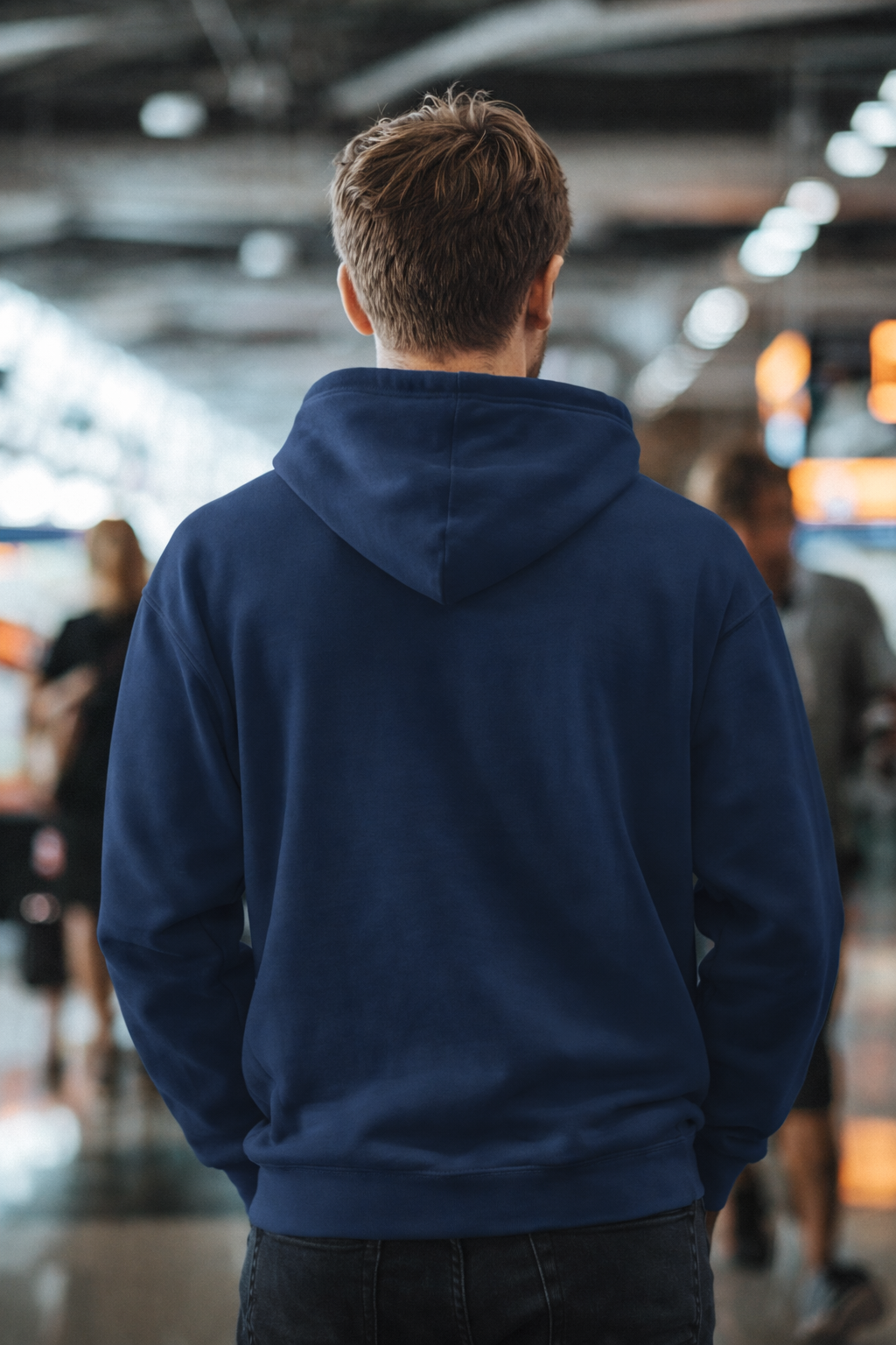 Spiderman Blue Oversized Hoodie - Drop shoulders