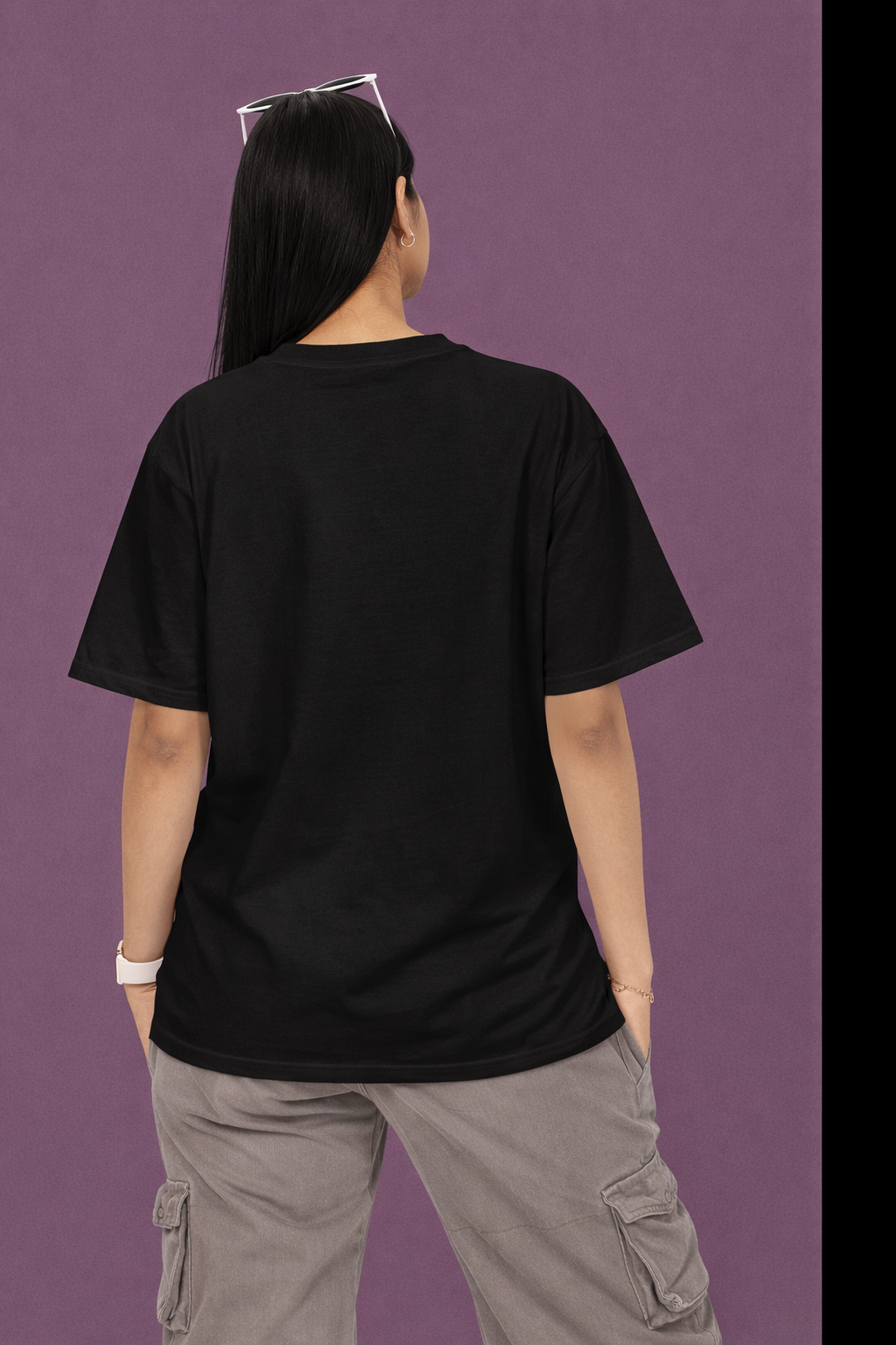 Cow Girl Black T-shirt