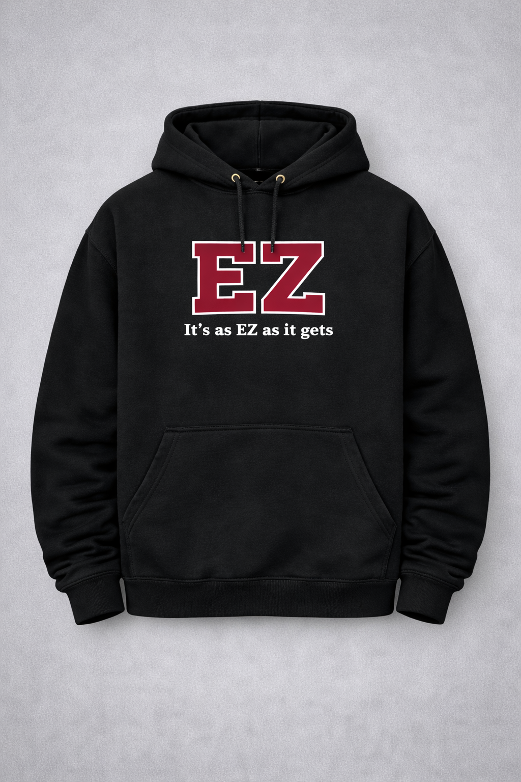 EZCOUTURE hoodie black EZ10