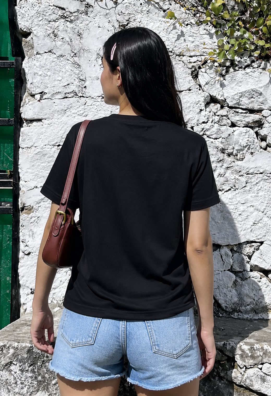 Adorable Black Highland Cow in a Bucket T-Shirt