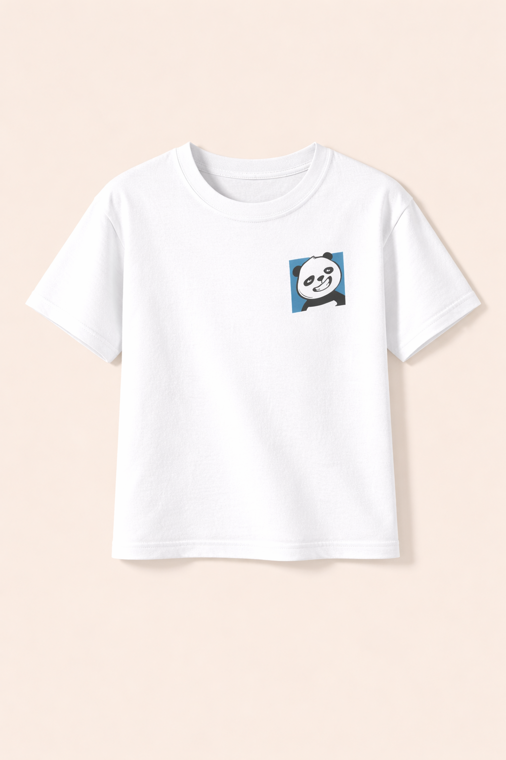 "Mood of the Day" White Panda T-Shirt