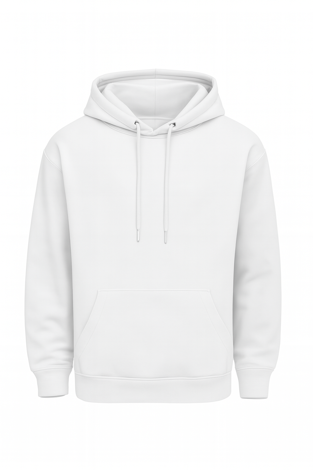 White Oversized Hoodie (GSM - 320/430)