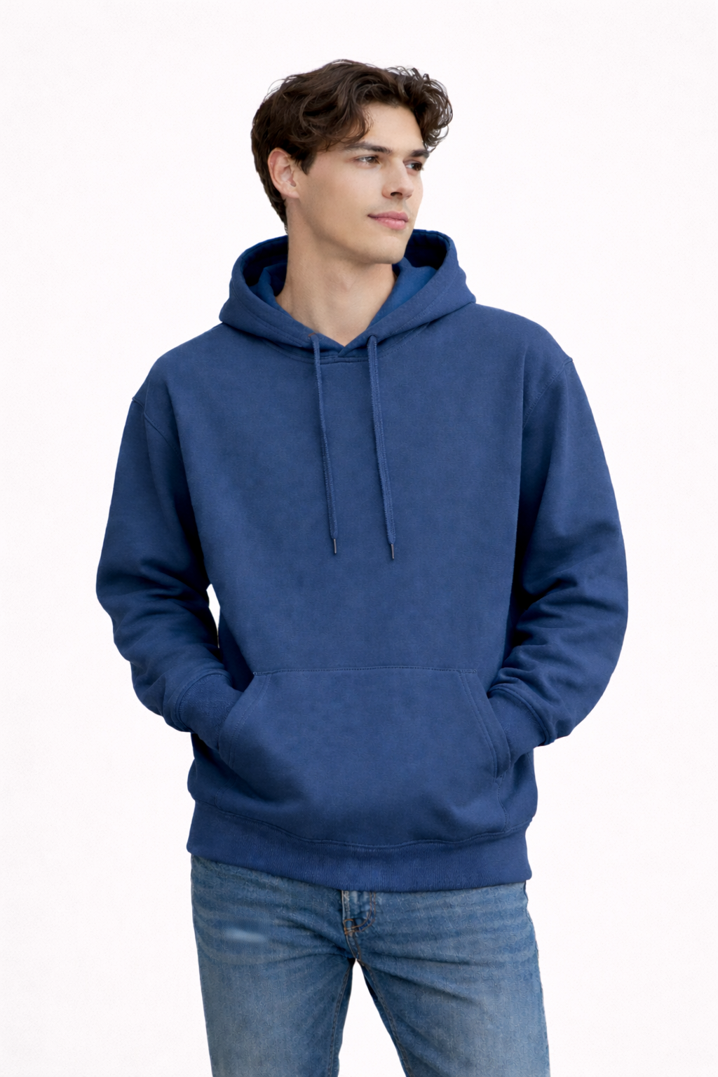 Blue Oversized Hoodie (GSM 320/430)