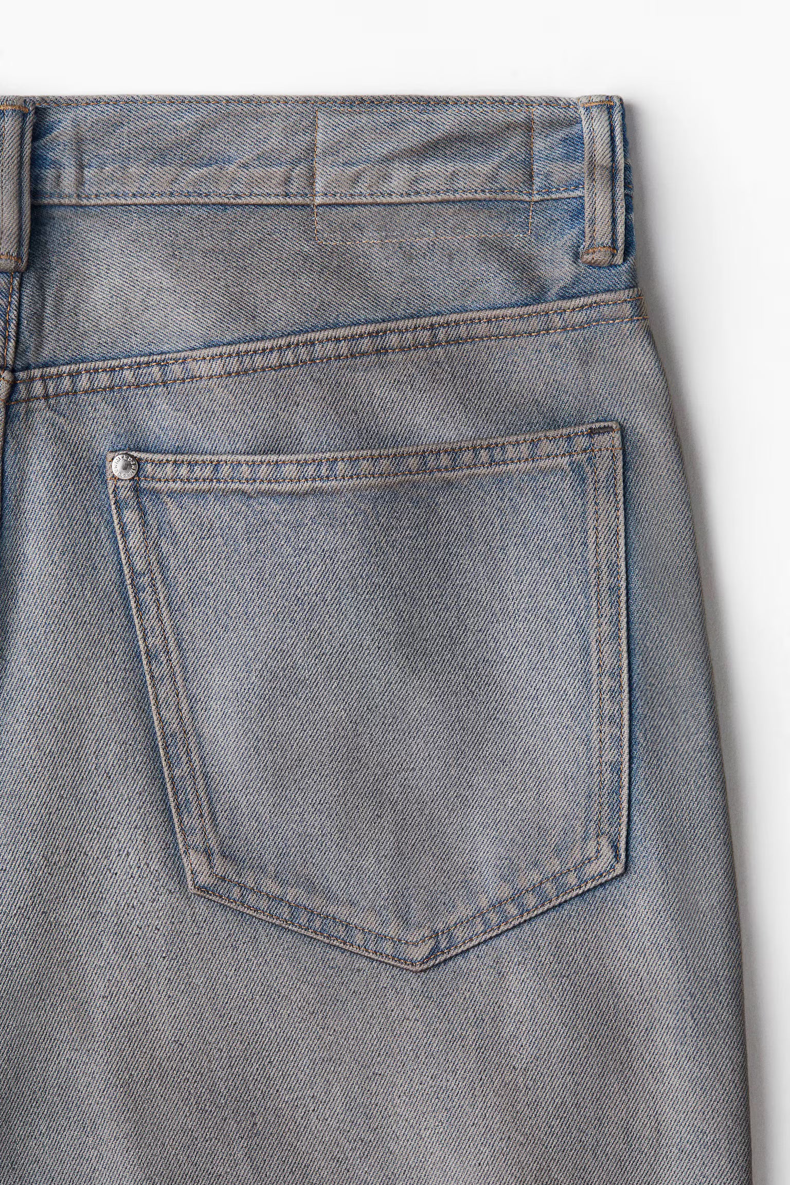 Denim Blue Baggy Jean