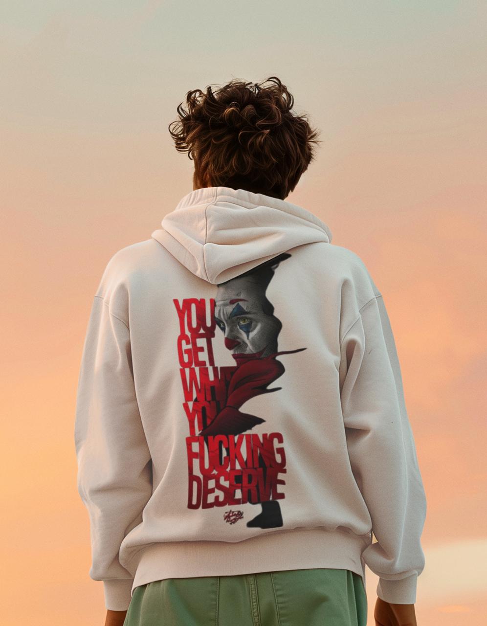 Joker Mens Oversized Hoodie