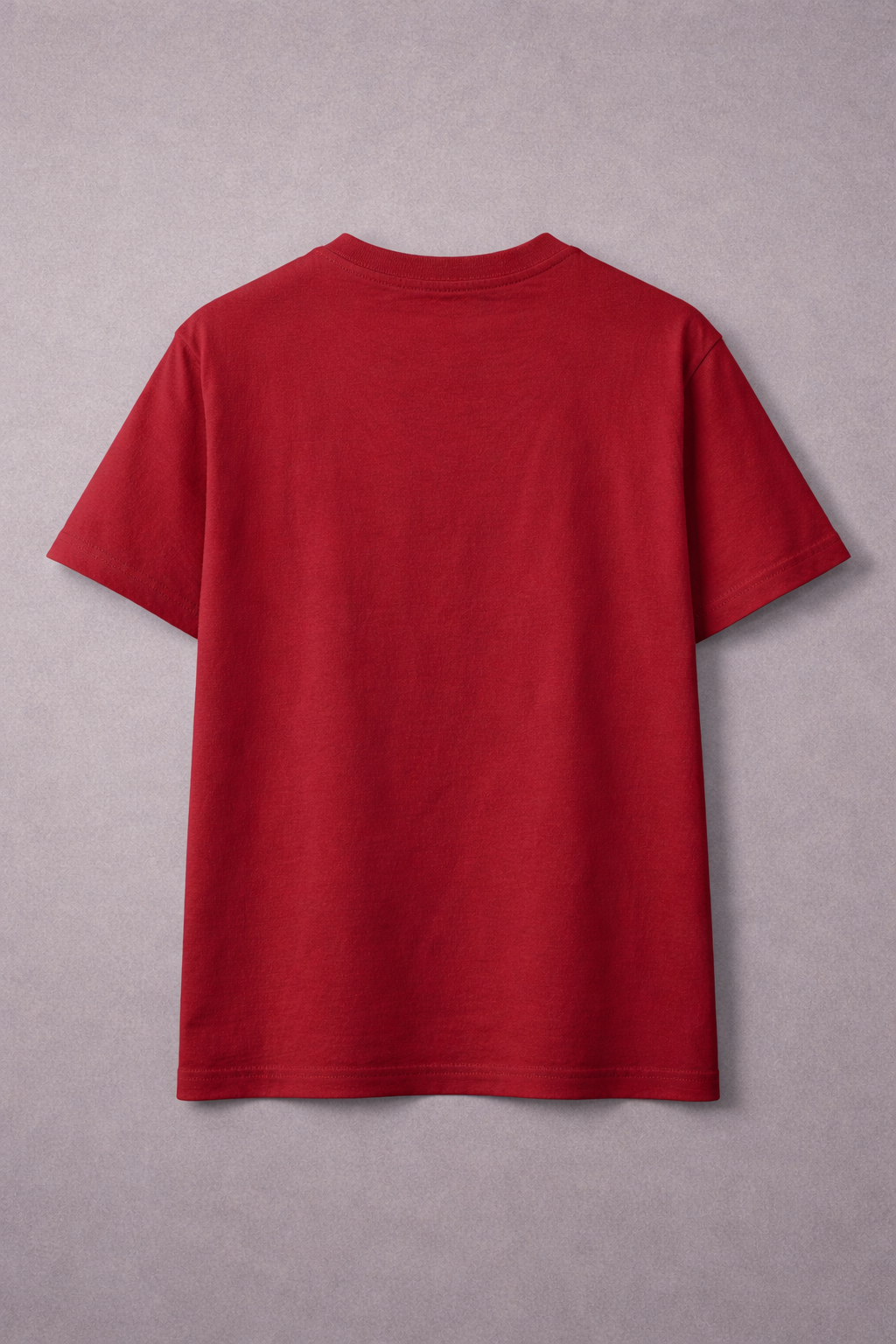 Friends Oversized Drop Shoulder Red T-Shirt