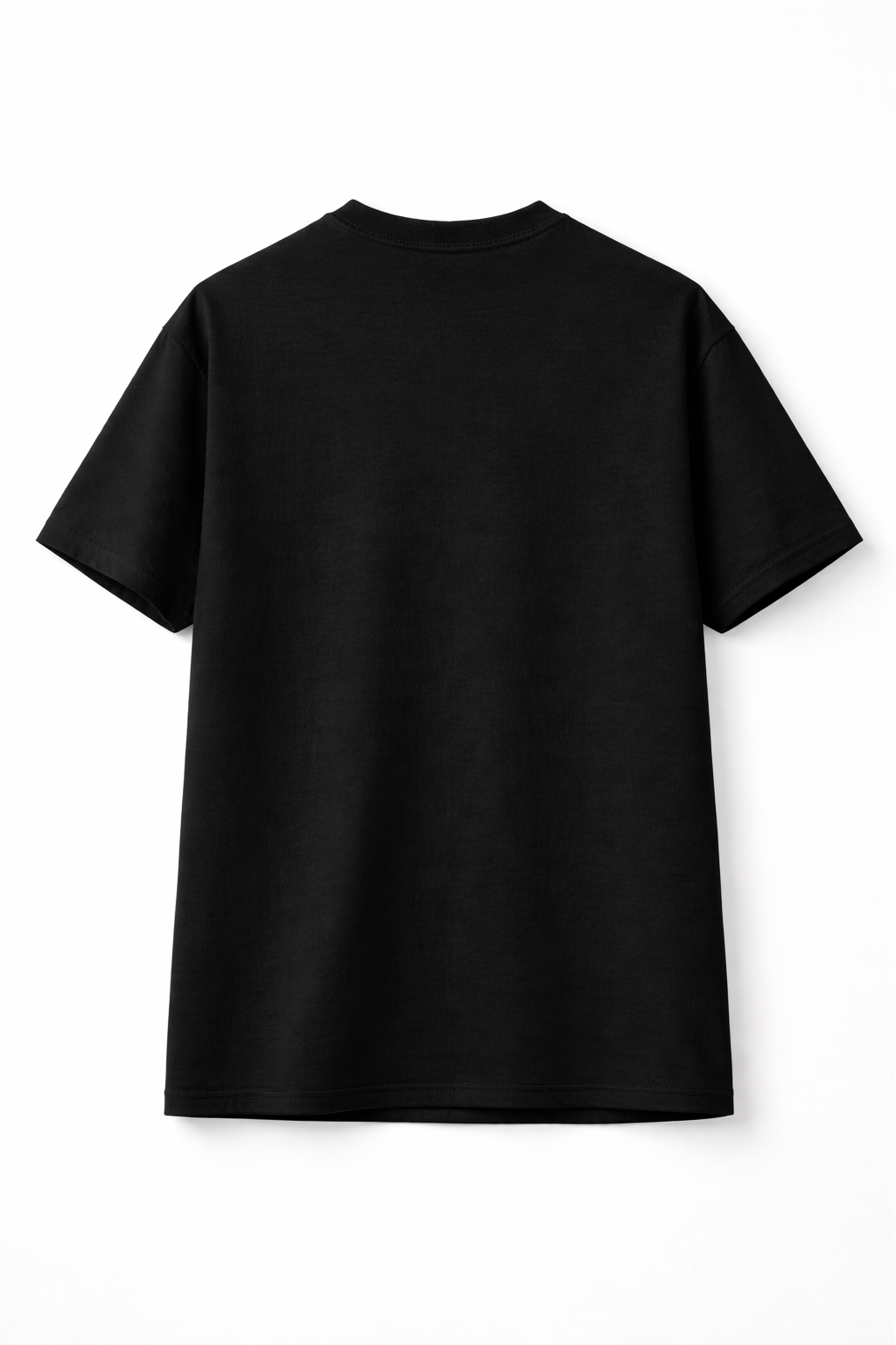 Black Plain T-Shirt 240 GSM Male