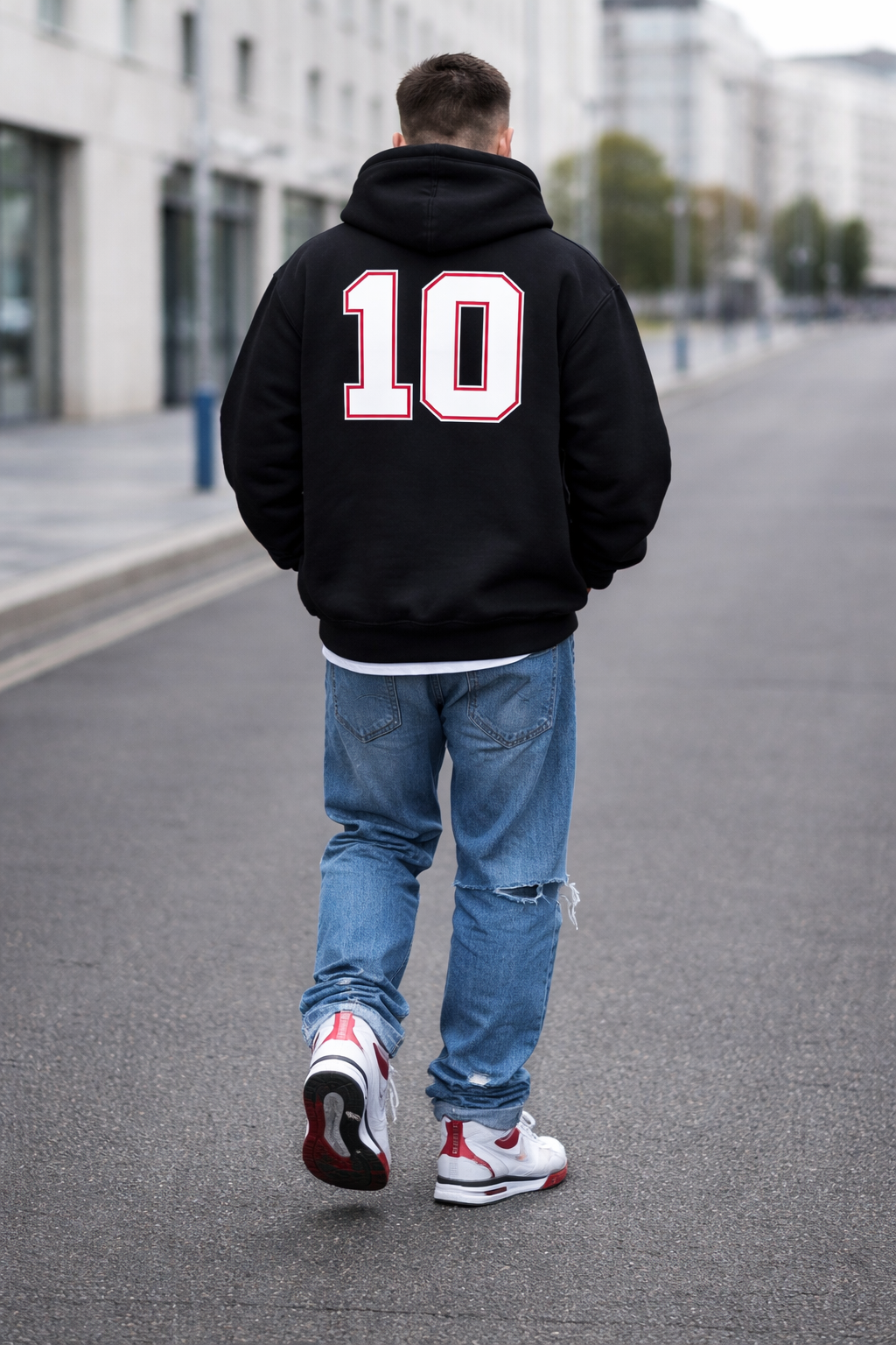 EZCOUTURE hoodie black EZ10