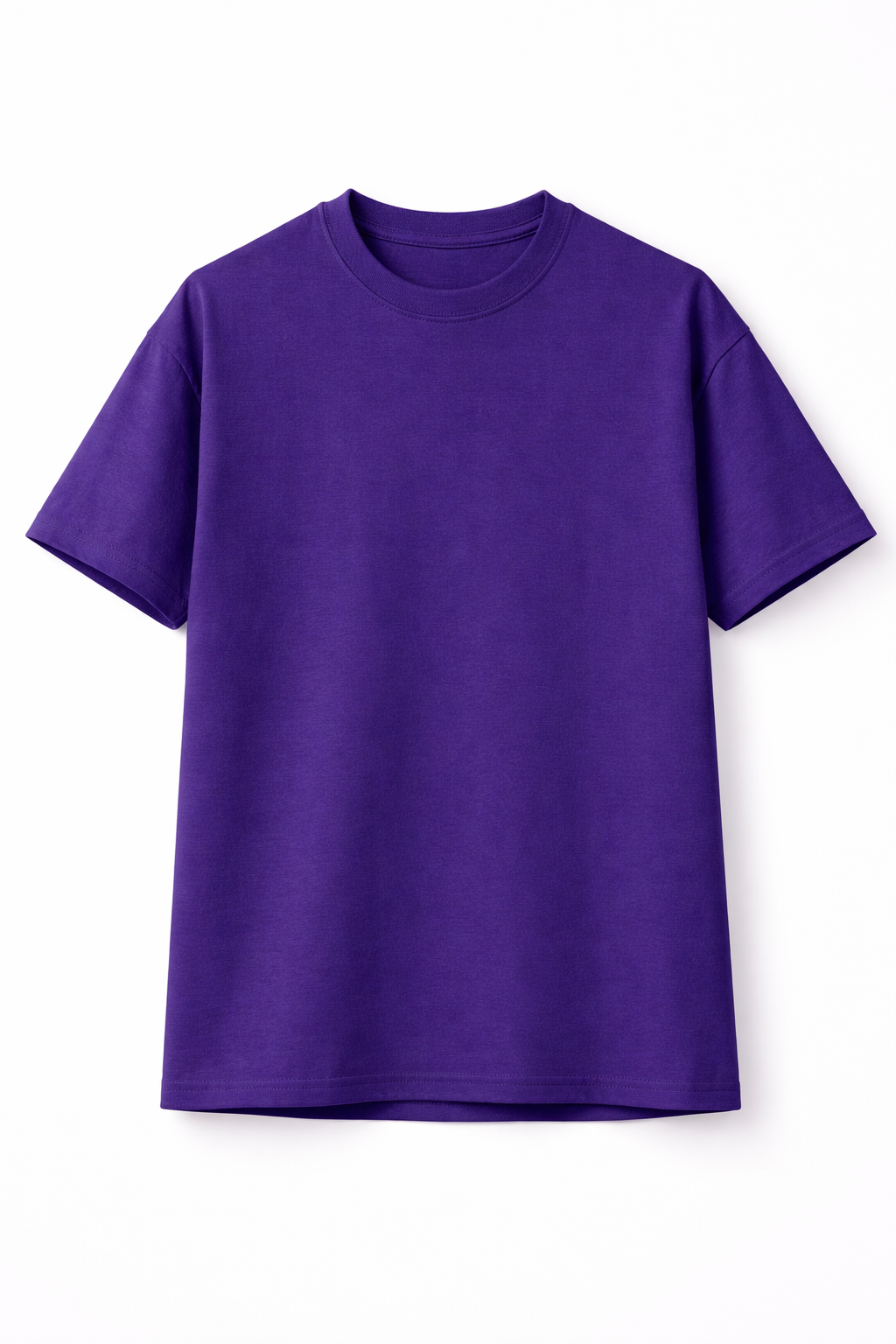 Backoff Oversized Drop Shoulder Blue T-Shirt