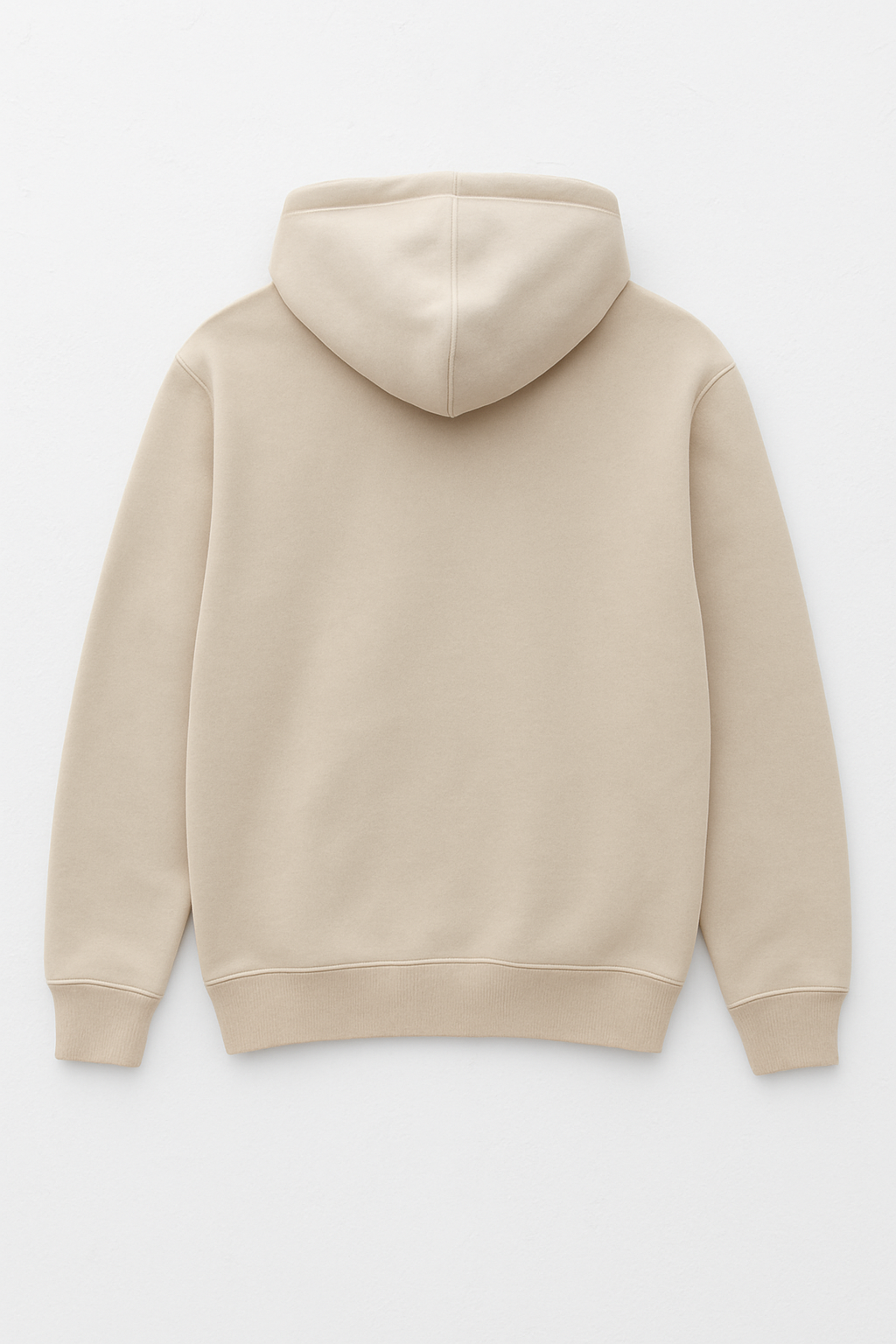 Beige Oversized Hoodie (GSM 320/430)