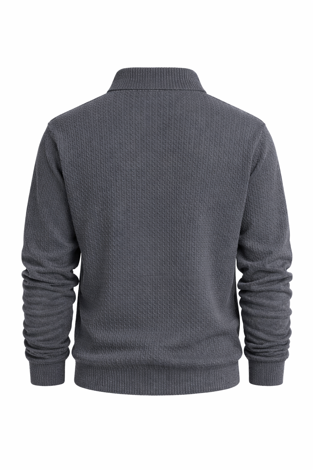 Black Zipper Sweater