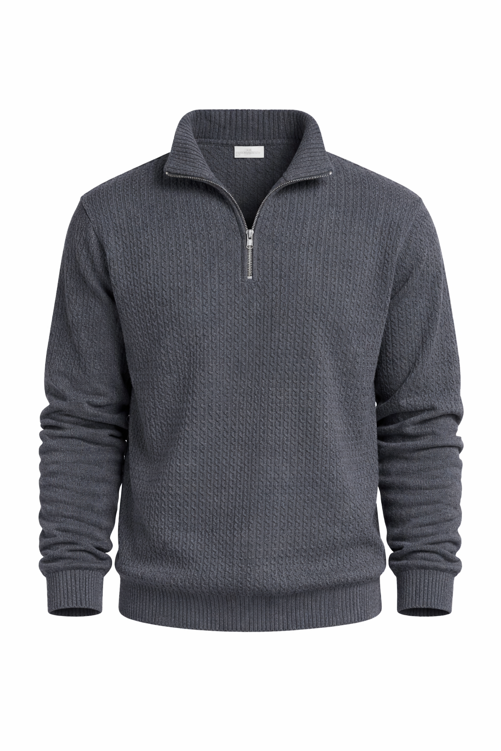 Black Zipper Sweater