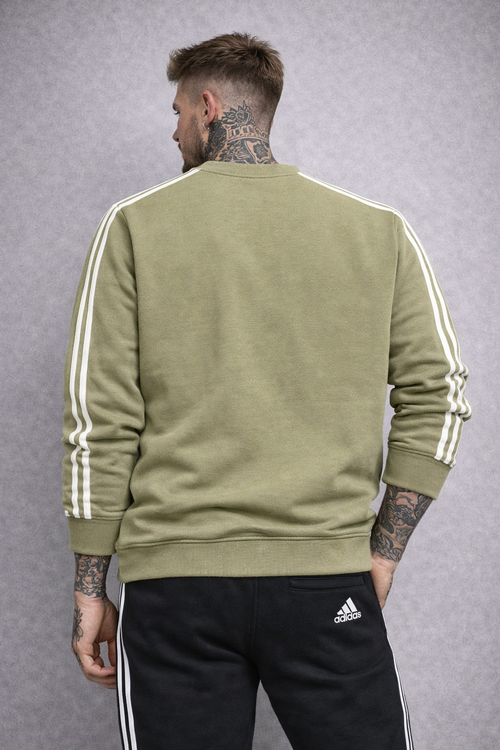 Regular Fit Light Green Sweatshirt