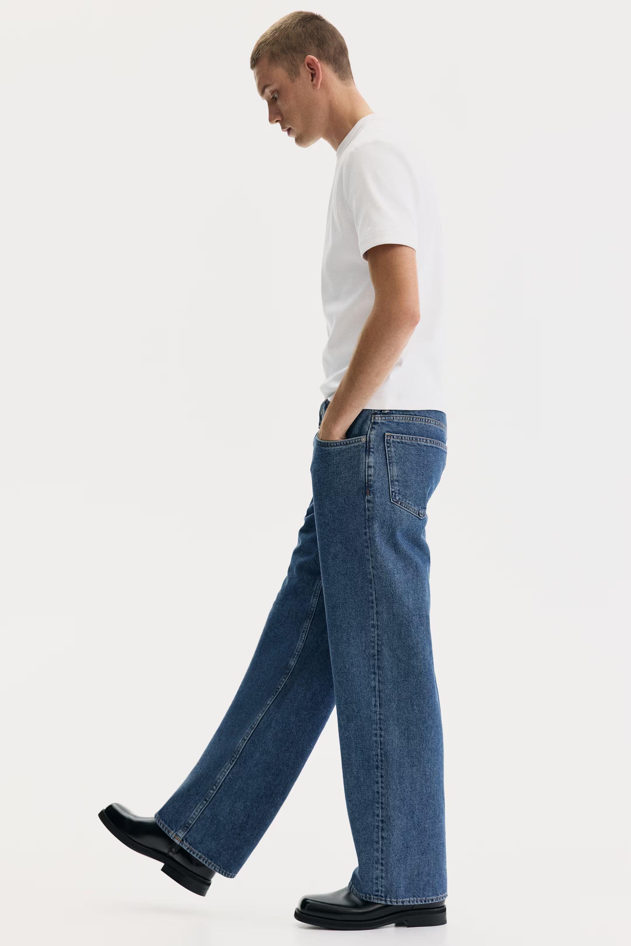 Denim Blue Straight Fit Jean