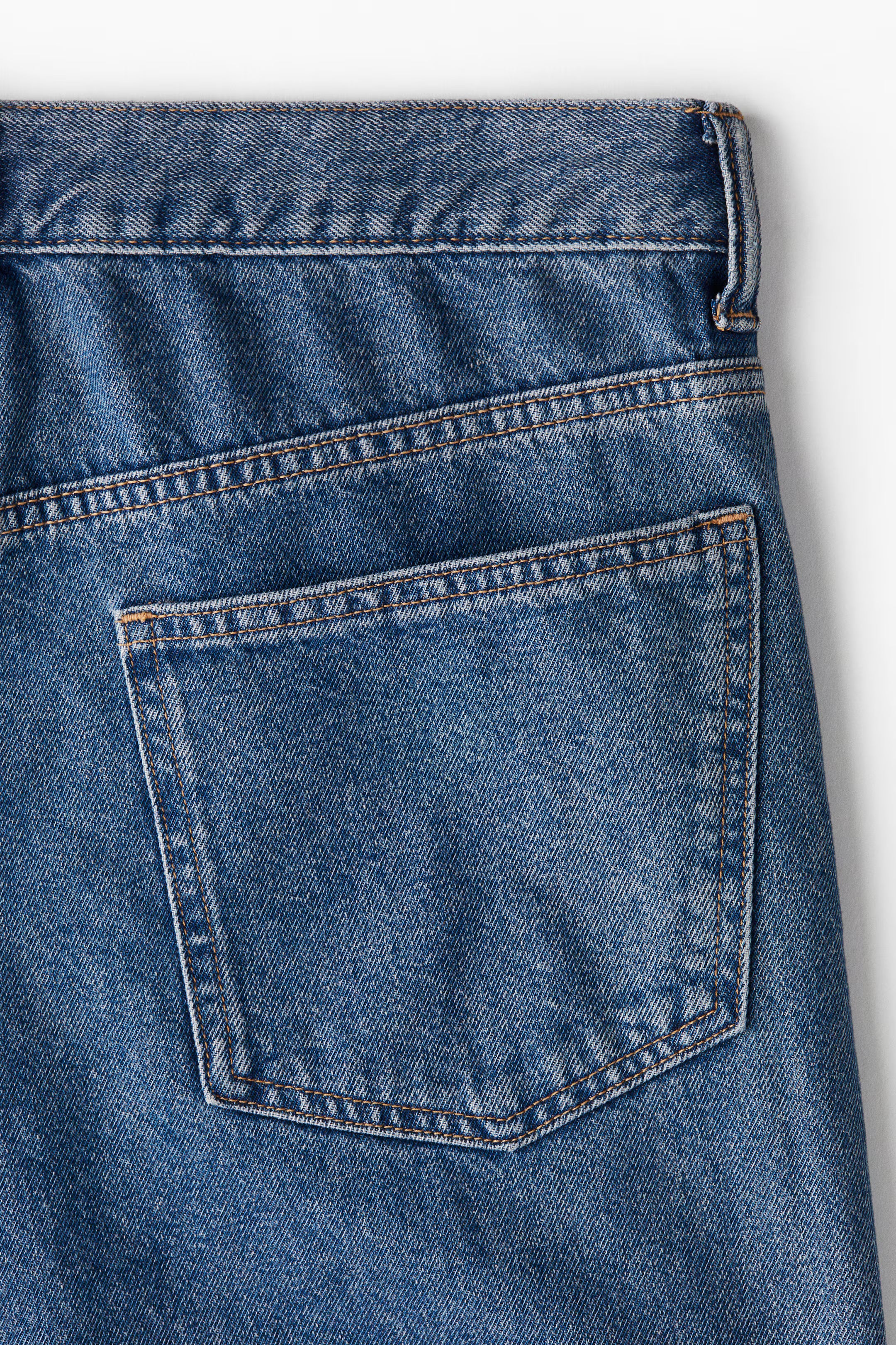 Denim Blue Straight Fit Jean