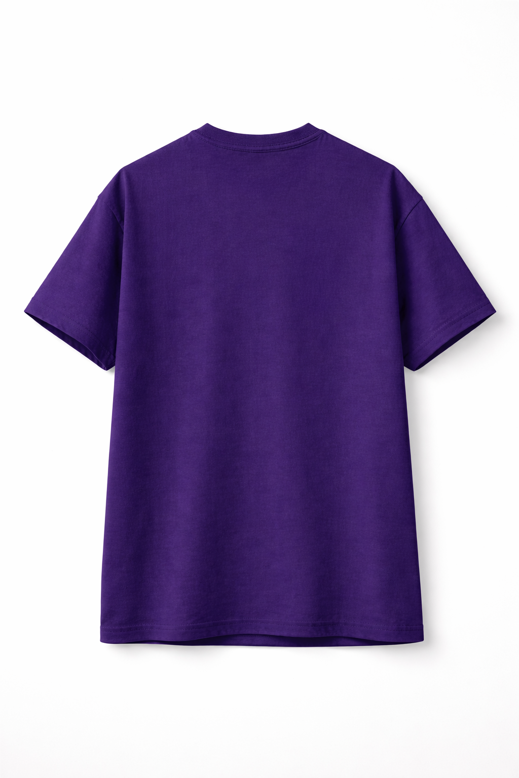 Money Oversized Drop Shoulder Purple T-Shirt